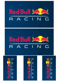 RedBull Racing nažehlovačka, 5 ks